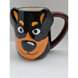 Adorable Rottweiler Coffee Mug by tag